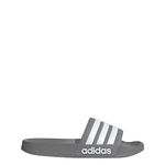 Adidas Unisex Adult Adilette Shower,Grey/White/Grey,11