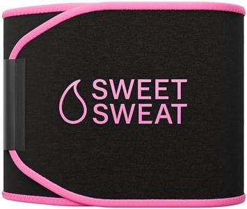 Sports Research Sweet Sweat Waist Trimmer, Pink, XX-Large