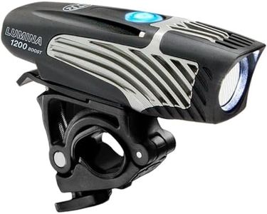 NiteRider Lumina Boost & Solas Combo Bike Light Set – Lumina Boost 1200 / Solas 250 Bike Lights Front & Rear USB Rechargeable Bicycle Headlight Taillight Set Road Mountain Gravel Commuter eBike Safety
