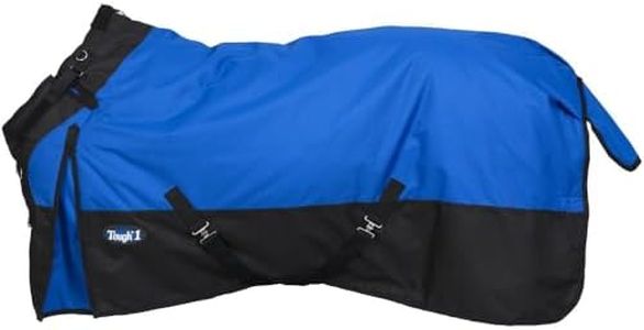 Tough1 1200D Turnout Blanket with Snuggit (200 fill) Royal Blue 72"