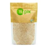 Yupik Organic Puffed Quinoa, 200 g, Gluten-Free, Non-GMO, Kosher, Vegan, Unsalted, Oil-Free, Sugar-Free, Popped Grains, Light & Crispy Cereal, Source of Fiber, Ideal for Snacking & Baking