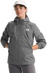 THE NORTH FACE Women's Waterproof Antora Jacket (Standard and Plus Size), Smoked Pearl, Small