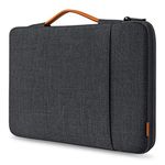 Inateck 360° Protection 13-13.6 Inch Laptopsleeve case Compatible with 13 MacBook Air/Pro M3/M2/M1 2024-2012, 14 MacBook Pro M3/M2/M1 Pro/Max A2992 2023-2021, 12.3 Surface Pro 11/10/9/X/8/7/6/5/4/3