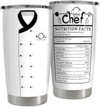 SANDJEST Chef Tumbler 20oz Chef Gif