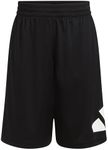 adidas Boys' Elastic Waistband Essential Woven Sportswear Shorts, Black Adi, 4 Years