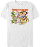 Nickelodeon Big & Tall Nick Friends Men's Tops Short Sleeve Tee Shirt, White, 3X-Large Big Tall