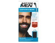 Just for Men Brush-In Color Gel Mustache & Beard Color, 67.9g - Real Black M-55