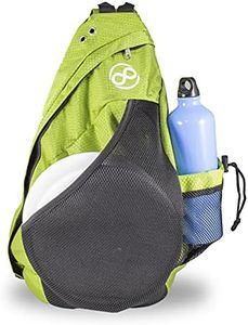 Infinite Discs Slinger Disc Golf Backpack for Quick Disc Storage, 6-12 Discs in Your Bag (Green)