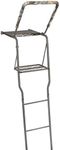 Guide Gear 15' Hunting Ladder Tree Stand with Shooting Rail, Elevated Climbing Mesh Seat, Hunting Gear Equipment Accessories