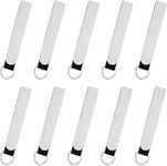 10 PcsSublimation Blanks Wristlet Keychain DIY Blank Wrist Lanyard Heat Press Transfer Neoprene Wristlet Keychain Holder