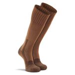 Fox River Men's Wick Dry Maximum Mid Calf Military Sock, 3 Pack (Coyote Brown, Coyote Brown, X-Large