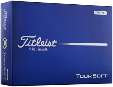 Titleist Tour Soft Golf Balls, White (One Dozen)
