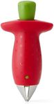 Chef'n Original Stem Gem Strawberry Huller, Red/Green -