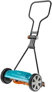 GARDENA Tondeuse hélicoïdale 400 Classic: Tondeuse à Main, Largeur de Travail de 40 cm pour pelouse jusqu'à 200 m², Cylindre de Coupe en Acier de qualité, Coupe sans Friction (4018-88)