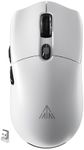 SOLAKAKA Wireless Gaming Mouse, 26K DPI,58g Ultra-Lightweight Tri Mode Type-C Wired/BT/2.4GHz Wireless Mouse,Programmable Buttons,Compatible with PC/Mac/Laptop,White