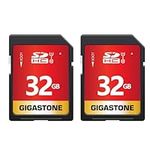 Gigastone 32GB 2-Pack SD Card UHS-I
