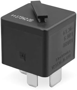 V23136-J6-X48 Automotive Power Relay Fit for BMW Does Not Start E90 E91 E92 E93 Cas Module Relay 4 Pin A/C Mini 12V 70A