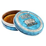 Reuzel Blue Strong Hold Water Soluble Pomade - Men's Concentrated Wax Formula With Natural And Organic Hold - Vegan Defining Product That's Extra Easy To Apply And Remove - Original Fragrance - 4 Oz