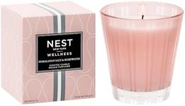 NEST New York Scented Classic Candle, Himalayan Salt & Rosewater - 8.1 oz - Up to 60-Hour Burn Time - Reusable Glass Vessel