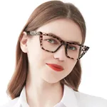 OCCI CHIARI 3.5 Cat Eye Reading Glasses Wide Frame Readers Women Vision Eye Glasses(Gray 1.0 1.25 1.5 1.75 2.0 2.25 2.5 2.75 3.0 3.5 4.0 5.0 6.0)