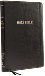 KJV Thinline Bible, Large Print, Indexed, Red Letter Edition [Black]: Holy Bible, King James Version