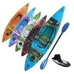 Riber One Person Sit In Kayak Deluxe Starter Pack - Ideal for Beginners - Multiple Colours (Blue, Green & Black)