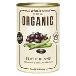 Eat Wholesome Organic Black Beans 400g (Pack of 12)