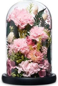 CuteWelt Preserved Roses,Forever Fresh Flowers 7.48in,Gift for Women,Mom,Grandma,Wife,Girlfriend,Sister,and Daughter Perfect for Birthday,Mother’s Day,Valentine’s Day (Thankful Pink3)