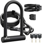 Sportneer Bike Lock, 18mm Heavy Dut