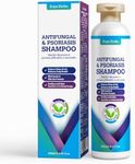Psoriasis & Seborrheic Dermatitis Antifungal Shampoo: Folliculitis Shampoo, Anti-Dandruff Cleanser for Scalp Acne, Itchy, Redness-Prone Scalp – with Salicylic Acid, Rice Water 280ml