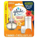 Glade Plugins Scented Oil Starter Kit, Hawaiian Breeze, 0.67 Ounce