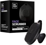 The Man Face Scrubber - Silicone Face Scrubber for Men - Gentle Exfoliator Face Massager - Flex Face Brush for Men - Removes Dead & Dry Skin - Face Care Grooming - Facial Cleansing Brush (1 Pack)