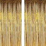 2 Pack Photo Booth Backdrop Gold