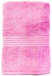 Bombay Dyeing Tulip Premium Cotton Bath Towel 450 GSM - Large Size (Baby Pink