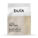 Bulk Ultra Fine Scottish Oats, 2.5 kg, 50 Servings, Packaging May Vary