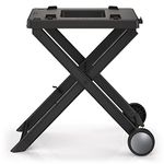 Ninja XSKSTANDC Woodfire Collapsible Outdoor Grill Stand, Compatible with Ninja Woodfire Grills (OG700 series), Foldable, Side utensil holder, Weather-resistant, Black