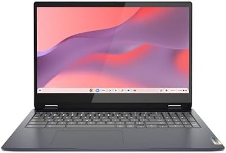 Lenovo IdeaPad Flex 3i Chromebook Laptop, Intel® UHD Graphics, 15.6” FHD Display, Intel Pentium N6000, 8GB RAM, 128GB SSD, 1920x1080 px, Touchscreen, Chrome OS, Abyss Blue