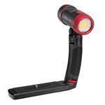 SeaLife SL671 Sea Dragon 2500 UW Photo/Video Dive Light Kit includes Grip, Single Tray & SL942 Sea Dragon Case