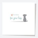 dotty about paper - Pet Sympathy Card - Sorry For Your Loss - Dog (4892)