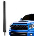 AntennaMastsRus - Short Rubber Antenna fits Toyota Tundra (2000-2020) - USA Stainless Steel Threading - The Original 6 3/4 Inch Accessories - Car Wash Proof - Internal Copper Coil