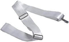 Gloperti Tennis Net Center Strap - Regulation Nylon Net Adjuster with Metal Hook for Public Court