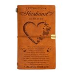 Memorial Gifts for Loss of Husband, Letter to Husband in Heaven Leather Journal, Sympathy Gifts for Loss of Husband, In Memory of Husband, Husband Memorial Gifts, Bereavement/Remembrance/Condolence Gifts for Loss of Husband