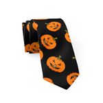 ARESD Men's Tie Funny Neckties Halloween Novelty Ties Formal Party Business Neckties, Halloween 2, Average code