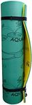 Aqua Lily Pad ALP15 Original Model 15 Foot Water Playground Floating Foam Island Mat with Storage Straps and Pad Protectors, Yellow and Green