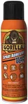 Gorilla Spray Adhesive, Heavy Duty, Multi-Purpose, Dries Permanent, Indoor & Outdoor, Wide Pad Nozzle, Controlled Spray, Clear, 14oz/396g, (Pack of 1), 106775