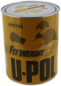 U-POL Products 0745 Flyweight Gold Lightweight Body Filler - 3 Liter
