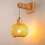 Wall Light Indoor Boho Vintage Bamb