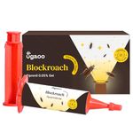 UGAOO Block Roach Gel - Cockroach Killer (20g) | Kitchen Safe | Odourless | Fast and Convenient, Pack of 1