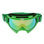 Motorcycle Goggles Motocross Glasses Fog-Proof Windproof Eyewear , Snowmobile Sunglasses Mask ATV Dirt Bike Off Road Racing MX Riding Goggle Anti-Scratch Dust-Proof Bendable Padded Soft Thick Foam, Adjustable Strap