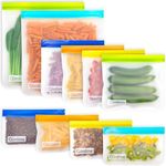 Qinline Reusable Food Storage Bags 